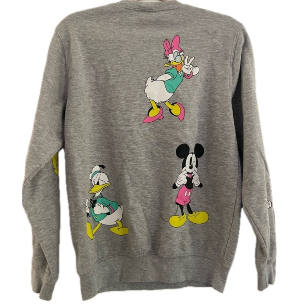 Disney ‘Together Forever’ Mickey & Friends Crewneck Pullover Sweatshirt - Picture 2 of 4